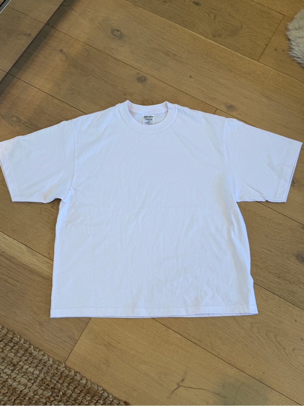 Shaka Wear Cropped Crew Neck T‑Shirt